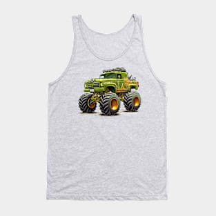 Halloween Monster Truck Tank Top